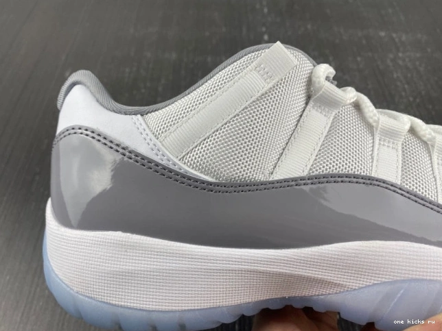Chep Onekick Low Jordan Air Grey 11 Cement AV2187-140 0818